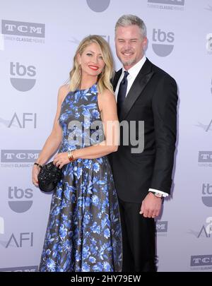 Rebecca Gayheart, Eric Dane che ha partecipato al gala AFI Life Achievement Award in onore di Steve Martin Foto Stock