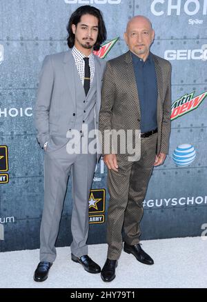 Ben Kingsley, Avan Jogia ha partecipato al concorso The Spike TV's Guys Choice 2015 tenuto presso gli Sony Pictures Studios Foto Stock