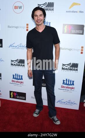 Michael Teh ha partecipato al 'That Sugar Film' US Premiere tenuto all'Harmony Gold Theatre di Los Angleles, USA. Foto Stock