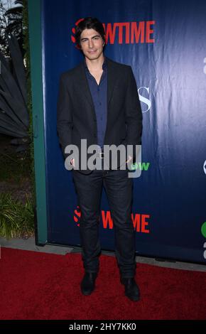 Brandon Routh partecipa al CBS, al CW e al tour stampa Showtime Summer TCA. Foto Stock