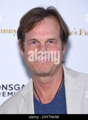 Bill Paxton partecipa al 'She's Funny That Way' Los Angeles Premiere tenuto all'Harmony Gold Theatre. Foto Stock