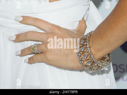 Gretchen Rossi partecipa alla STK Las Vegas lancia 3rd annuale White Attire Affair alla Cosmopolitan di Las Vegas, USA. Foto Stock