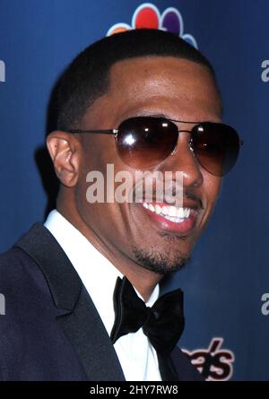 Nick Cannon partecipa al tappeto rosso 'America's Got Talent' finale post-show al radio City Music Hall di mercoledì 16 settembre a New York. Foto Stock