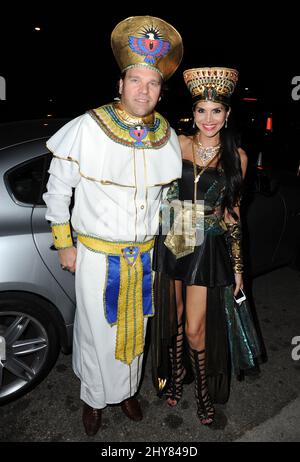 Joyce Giraud, Michael Ohoven, che partecipa al 2015 Casamigos Tequila Halloween Party Foto Stock