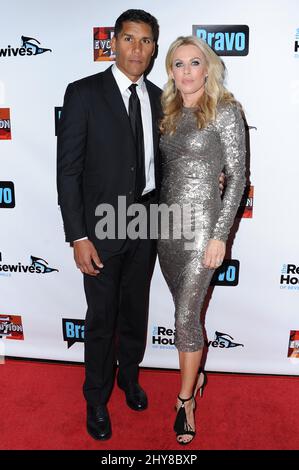 Kathryn Edwards, Donnie Edwards frequentando la Real Housewives of Beverly Hills Season 6 Premiere tenuto al W Hollywood Hotel Foto Stock