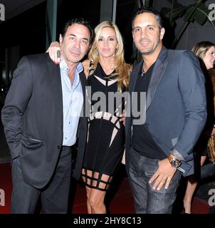 Paul S. Nassif, Camille Grammer, Mauricio Umansky che frequenta la Real Housewives of Beverly Hills Season 6 Premiere tenuto al W Hollywood Hotel Foto Stock