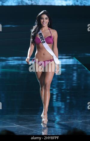 Miss Mexico, Wendy Esparza partecipa al Miss Universe Preliminary Competition, Planet Hollywood Resort & Casino Foto Stock