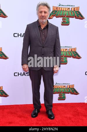 Dustin Hoffman partecipa al "Kung fu Panda 3" World Premiere tenuto al TCL Chinese Theatre Foto Stock