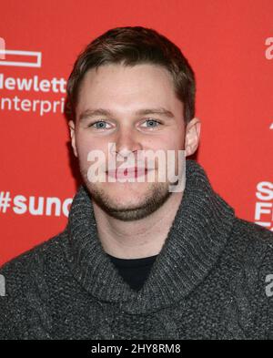 Jack Reynor partecipa alla prima 'Sing Street' al Sundance Film Festival 2016 Foto Stock