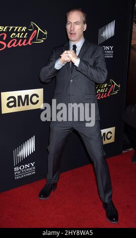 Bob Odenkirk partecipa al "Better Call Saul" Season 2 Premiere Screening tenuto presso l'ARCLIGHT Cinemas Culver City Foto Stock