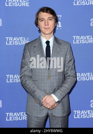 Paul Dano partecipa al premio Virtuoso's Award 31st del Santa Barbara International Film Festival tenutosi all'Arlington Theatre in California. Foto Stock