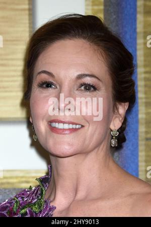 Diane Lane partecipa ai 2016 Writers Guild Awards tenuti presso l'Hyatt Regency Century Plaza Hotel a Los Angeles, USA. Foto Stock