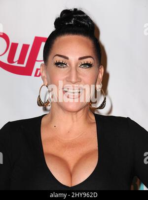 Michelle Visage partecipa alla prima edizione 8 della drag Race Season di RuPaul che si tiene al Teatro Mayan Foto Stock