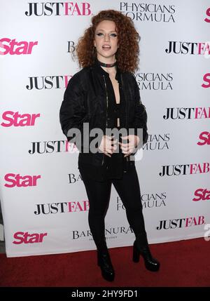 Jess Glynne durante le Hollywood Rocks dello Star Magazine tenutesi a le Jardin, Los Angeles. Foto Stock