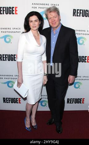 Lady Spencer e Lord Spencer lo spazio per la fotografia di Annenberg presenta il 'Rifugiato' tenuto presso lo spazio per la fotografia di Annenberg Foto Stock