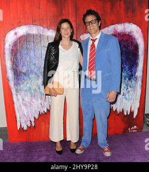 Johnny Knoxville, Naomi Nelson che partecipa al P.S.ARTS '25th anniversario 'la festa!' Tenuto a Neuehouse a Los Angeles, USA. Foto Stock