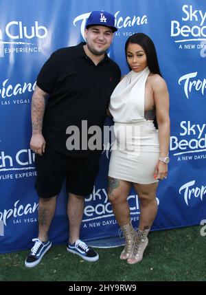 Rob Kardashian, Blac Chyna ospita il Memorial Day Weekend allo SkyBeach Club, Tropicana Hotel & Casino, Las Vegas, 28th maggio 2016. Foto Stock