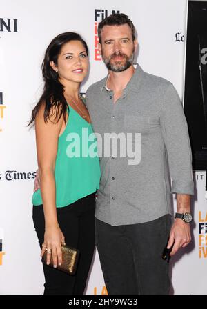 Scott Foley, Marika Dominczyk che ha partecipato al 'The Conjuring 2' Premiere tenuto al TCL Chinese Theatre IMAX Foto Stock