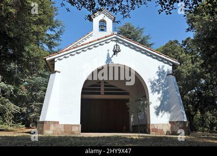 Cappella di Can Bordoi a Llinars del Vallès nella regione Vallès Provincia Orientale di Barcellona,Catalogna,Spagna Foto Stock