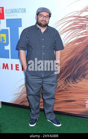 Bobby Moynihan partecipa alla prima di 'The Secret Life of Pets' al David H. Koch Theatre sabato 25 giugno 2016, a New York. Foto Stock