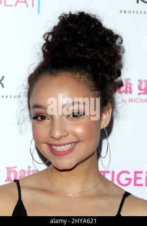 Kayla Maisonet partecipa al TigerBeat's Teen Choice Awards Pre-Party tenuto presso Hyde Nightclub Foto Stock