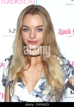 Olivia Rose Keegan partecipa al TigerBeat's Teen Choice Awards Pre-Party tenuto presso Hyde Nightclub Foto Stock