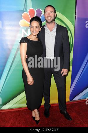 Archie Panjabi, Sullivan Stapleton 2016 Summer TCA Tour - NBCUniversal tenuto al Beverly Hilton Hotel Foto Stock