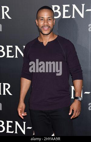 Devon Franklin partecipa al 'ben-Hur' Los Angeles Premiere tenuto al TCL Chinese Foto Stock