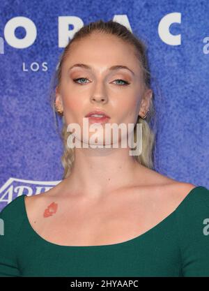 Sophie Turner arriva per l'evento Variety's Power of Young Hollywood a NeueHouse Hollywood martedì 16 agosto 2016 a Los Angeles. Foto Stock