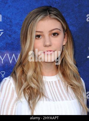 G Hannelius arrivo per l'evento Variety's Power of Young Hollywood a NeueHouse Hollywood martedì 16 agosto 2016 a Los Angeles. Foto Stock