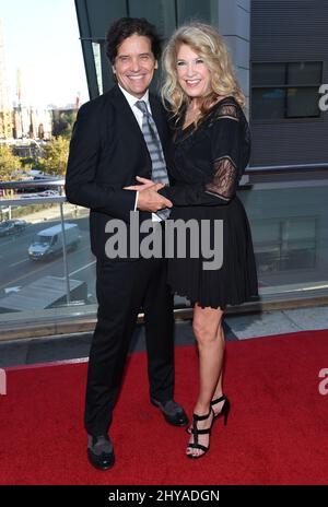 Michael Damian e Janeen Damian partecipano alla Celebrazione annuale 6th del Gala di ballo a Los Angeles Foto Stock