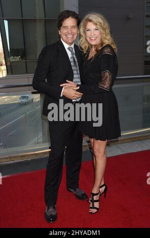 Michael Damian e Janeen Damian partecipano alla Celebrazione annuale 6th del Gala di ballo a Los Angeles Foto Stock