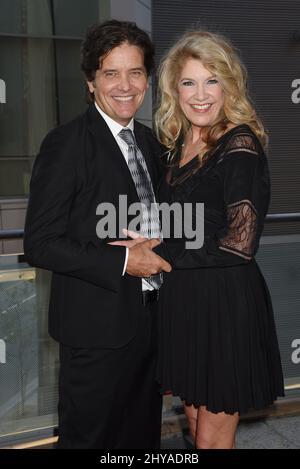 Michael Damian e Janeen Damian partecipano alla Celebrazione annuale 6th del Gala di ballo a Los Angeles Foto Stock