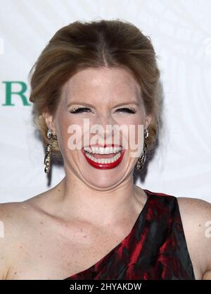 Megan Hilty ha partecipato al Los Angeles Philharmonic 2016/17 Opening Night Gala: Gershwin e il Jazz Age tenuto presso la Walt Disney Concert Hall di Los Angeles, USA. Foto Stock