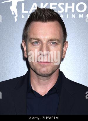 Ewan McGregor partecipa a una proiezione speciale della Pastorale americana tenuta al teatro Samuel Goldwyn dell'Accademia a Los Angeles, California. Foto Stock