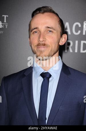 Benedetto Hardie partecipa alla prima di 'Hacksaw Ridge' a Los Angeles Foto Stock