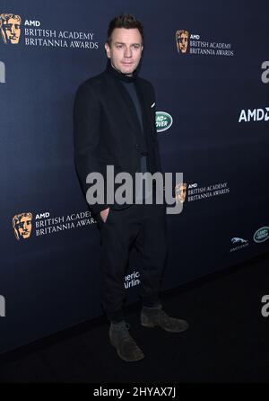 Ewan McGregor ha partecipato al British Academy Britannia Awards tenutosi al Beverly Hilton Hotel INL Los Angeles, USA. Foto Stock