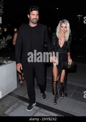 Brody Jenner, Kaitlynn carter è visto a NeueHouse Hollywood, Los Angeles. Foto Stock