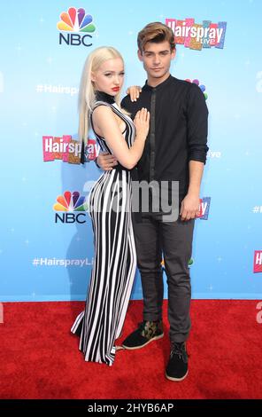 Garrett Clayton, dove Cameron arriva al 'Hairspray Live!' Press Junket al lotto universale di mercoledì 16 novembre 2016, a Universal City, California. Foto Stock