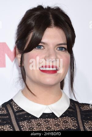 Casey Wilson partecipa alla prima mondiale di "perché lui?" Al Regency Bruin Theatre sabato 17 dicembre 2016 a Los Angeles. Foto Stock