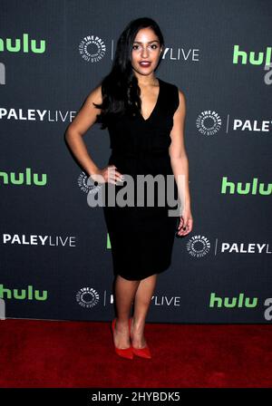 Coral pena arriverà alla proiezione di anteprima per il 24: Legacy' tenutasi al Paley Center di New York il 19 dicembre 2016 Foto Stock