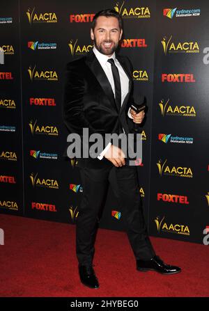 Daniel McPherson partecipa all'Accademia Australiana che ospita 6th premi internazionali AACTA tenuti all'Avalon Hollywood Foto Stock