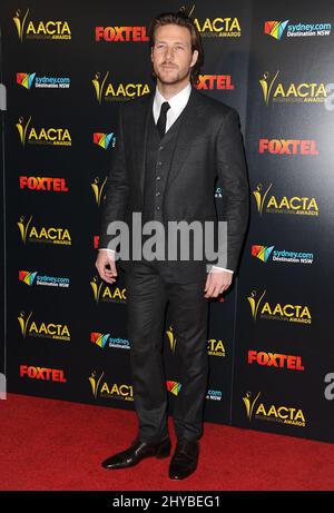 Luke Bracey partecipa all'Accademia Australiana che ospita 6th premi internazionali AACTA tenuti all'Avalon Hollywood Foto Stock