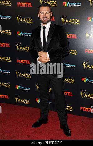 Daniel McPherson partecipa all'Accademia Australiana che ospita 6th premi internazionali AACTA tenuti all'Avalon Hollywood Foto Stock