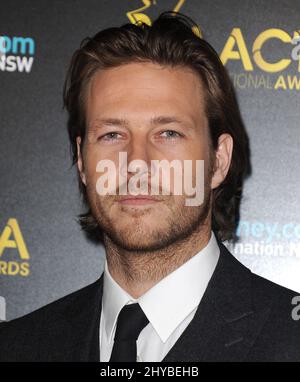 Luke Bracey partecipa all'Accademia Australiana che ospita 6th premi internazionali AACTA tenuti all'Avalon Hollywood Foto Stock