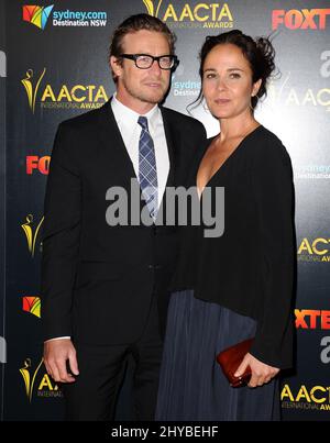 Simon Baker partecipa all'Accademia Australiana che ospita 6th premi internazionali AACTA tenuti all'Avalon Hollywood Foto Stock