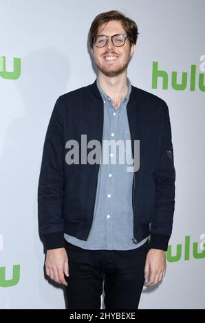 Thomas Ward partecipa al TCA All Stars Party di Hulu che si tiene al Langham Huntington Hotel Foto Stock