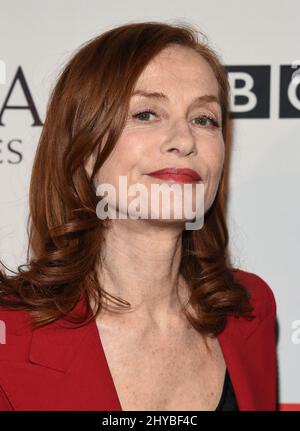 Isabelle Huppert partecipa al BAFTA Tea Party 2017 a Los Angeles, California Foto Stock