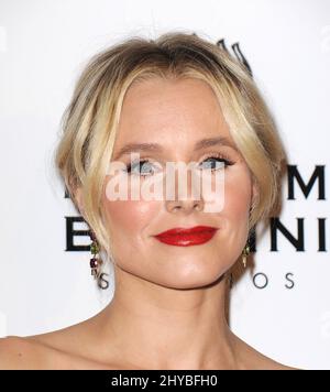 Kristen Bell arriva all'Art of Elysium 20th Anniversary HEAVEN Gala che si tiene presso i Red Studios Foto Stock