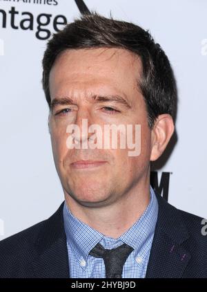 Ed Helms che partecipa al 'Libro dell'Amore' Los Angeles Premiere tenuto al Grove Theatre Foto Stock